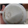 Image 5 : 3 Ceramic And 1 Enamel Medical Feeding Cup Including 2 Red Cross
