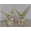 Image 3 : 5 Carved Figurines Tallest 9"
