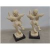 Image 7 : 5 Carved Figurines Tallest 9"