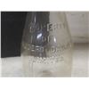 Image 10 : 6 Vintage Glass Milk Bottles: CCC, Standard, City, Sundale Creameries And Milk Caps