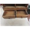 Image 3 : Wood Whatnot Cabinet With 2 Drawers, 25 1/2" x 11 1/2" x 4 1/2"