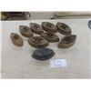 Image 1 : 9 Antique Sad Irons