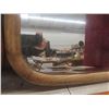 Image 8 : 3 Framed Antique Mirrors, Largest 29" x 17"