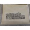 Image 2 : 2 Drawings Royal Canadian Mint Ottawa & Winnipeg 12" x 17" And Hardcover Book