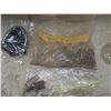 Image 6 : Drawer Hardware, Vintage Radio Tubes, Capacitors, Diodes, Whisk Broom, Cast Good Cook Horseshoe, Oi