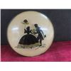 Image 8 : 6 Piece French Ivory Dresser Set, Silhouette Picture 6" Diameter