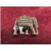 Image 8 : Hand Carved Wooden Horse 9 1/2" Tall, Goblet, Lion, Elephant & Onyx Marble Ashtray