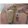 Image 16 : 6 Toy Cap Guns: Daisy, Red Ranger, Texas, Young Buffalo Bill, Holsters And More