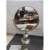 Image 2 : Vintage Perfume Bottles, Candle Holder, Vanity Mirror, Hand-Painted Vase, Bobby Pins And More