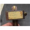 Image 3 : Antique Wood & Brass Mortise Gauge, Boxwood & Brass Combination Folding Rulers