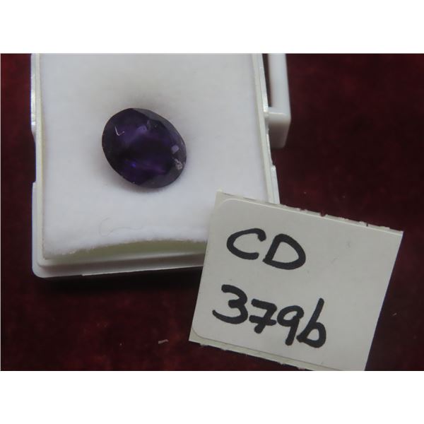 9.8 ct Natural Amethyst Oval Cut 12.1 × 14.0 mm