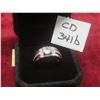 Image 1 : New Platinum Plated 1.0 ct Simulated Diamond (CZ) Man’s Ring Resizable
