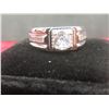 Image 4 : New Platinum Plated 1.0 ct Simulated Diamond (CZ) Man’s Ring Resizable