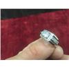 Image 7 : New Platinum Plated 1.0 ct Simulated Diamond (CZ) Man’s Ring Resizable