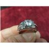 Image 8 : New Platinum Plated 1.0 ct Simulated Diamond (CZ) Man’s Ring Resizable