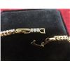 Image 5 : New 18K Gold Plated 4.0 ct Heart Cut Simulated Diamond (CZ) Bracelet Adjustable 6.5"–7.5"