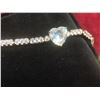 Image 7 : New 18K Gold Plated 4.0 ct Heart Cut Simulated Diamond (CZ) Bracelet Adjustable 6.5"–7.5"
