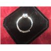 Image 2 : New 925 Oval Cut Natural Swiss Blue Topaz Halo Ring Resizable Mounted in Sterling Silver With White