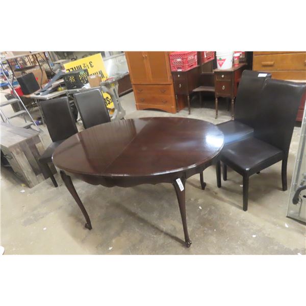 Kitchen Table 30" x 56" x 38" With 4 Chairs