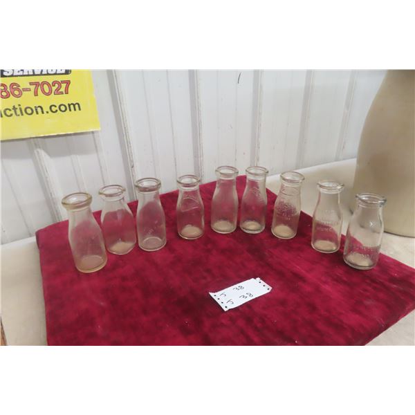 9 Pint Milk Bottles Most Labelled Crescent City Dairy