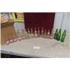 Image 1 : 17 Old Pop Bottles Various Brands Squirt Pilsner City Schweppes Hygrade Double Cola Frosti Plus