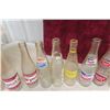Image 5 : 17 Old Pop Bottles Various Brands Squirt Pilsner City Schweppes Hygrade Double Cola Frosti Plus