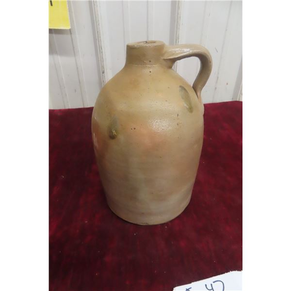Salt Glazed 1 Gallon Jug Late 1800