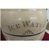 Image 2 : Medalta 5 Gallon Water Cooler Blue Stripe Stoneware Original Lid But Fits With Spigot