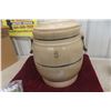 Image 7 : Medalta 5 Gallon Water Cooler Blue Stripe Stoneware Original Lid But Fits With Spigot