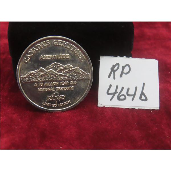 Korite Limited Edition Commemorative Silver Medallion #302 of 2000 TW: 17.5 grams
