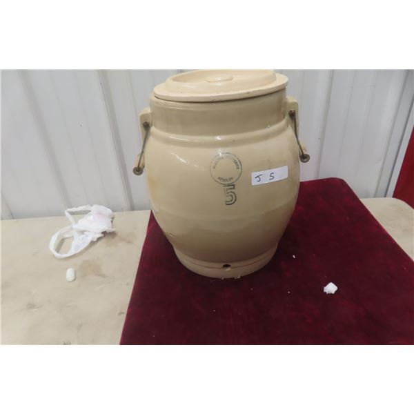Alberta Pottery 5 Gallon Stoneware Water Cooler