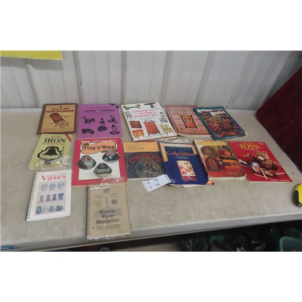 Price Guide Reference Book Antique Tools Rock Farming Thin Iron Plate