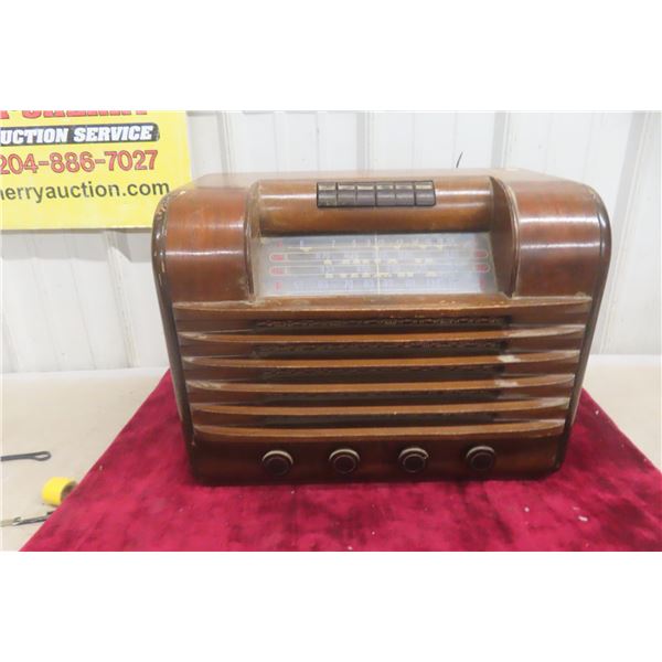 RCA Victor Antique Radio Wood