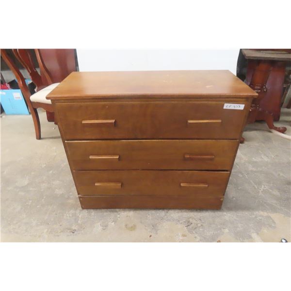 3-Drawer Dresser, 30" x 30" x 16"