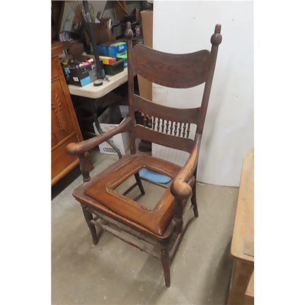 2 Antique Chairs Need Seat