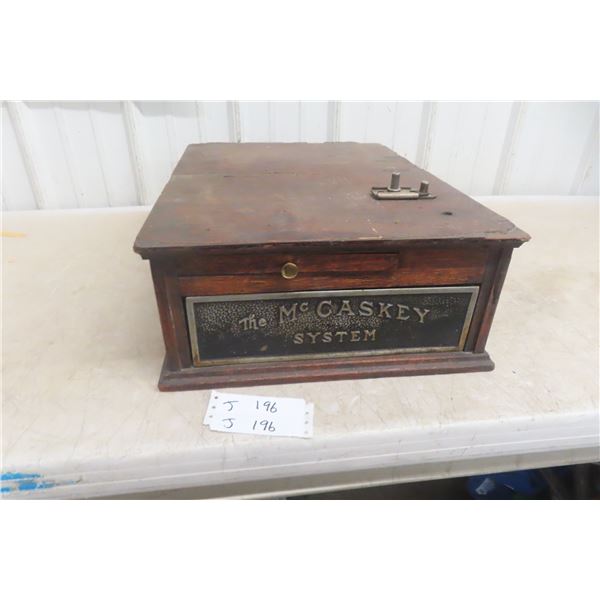 The McCaskey General Store Antique Cash Box