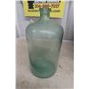 Image 6 : Old Dove Tail Box With Hinged Lid And Glass Bottle 16" Tall 23" x 10" x 10"