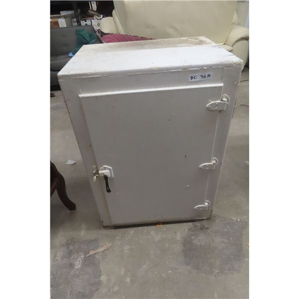 Antique Painted Ice Box 36" x 26" x 20"