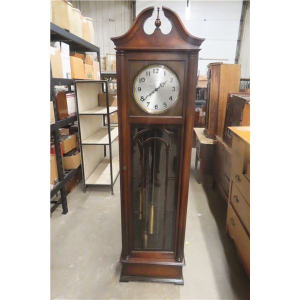 Enfield Grandfather Clock Antique 76" x 19" x 12"