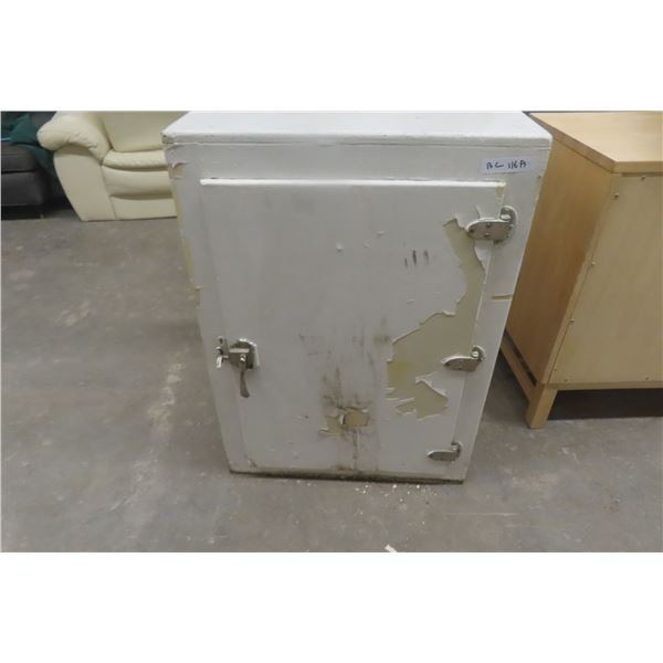Painted Ice Box 36" x 30" x 26"