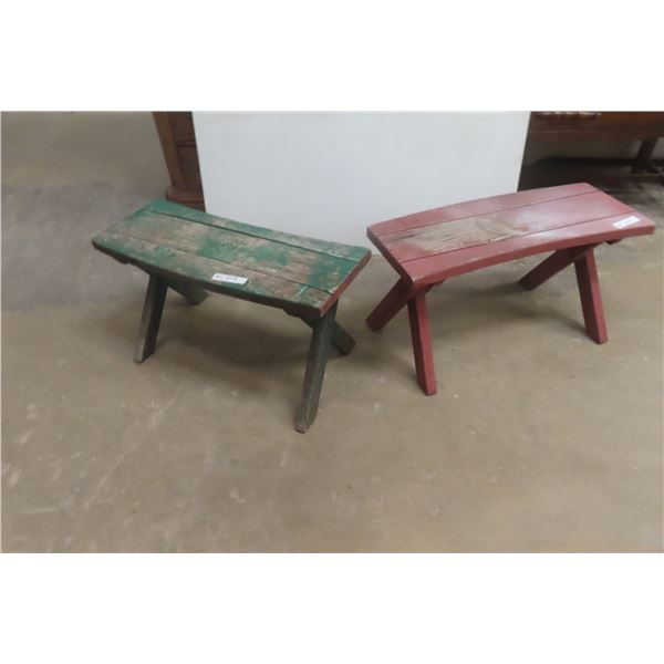 2 Yard Benches 30" Wide