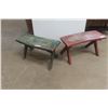 Image 1 : 2 Yard Benches 30" Wide