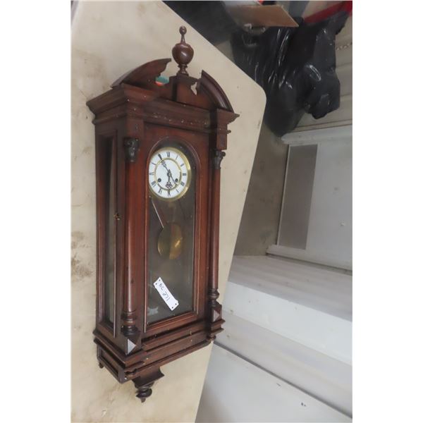 Regulator Wall Clock 12" x 40"
