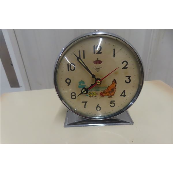 Alarm Clock w/ Motion to the Second - Hungry Chicken!