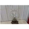 Image 5 : Antique Gone With The Wind Lamp Converted To Electrical