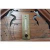 Image 8 : Ginger Bread Clock w/ Level and Thermometer