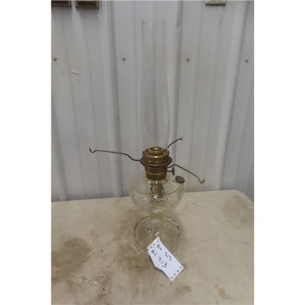 Aladdin Lamp With Chimney And Shade