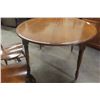 Image 2 : Maple Table 29" x 41" Plus 12" Leaf, 4 Chairs, Stepback Cupboard 67" x 40" x 18"