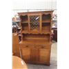 Image 8 : Maple Table 29" x 41" Plus 12" Leaf, 4 Chairs, Stepback Cupboard 67" x 40" x 18"