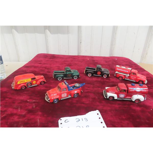 6x Durham Classics Die Cast Cars, 1/43 Scale